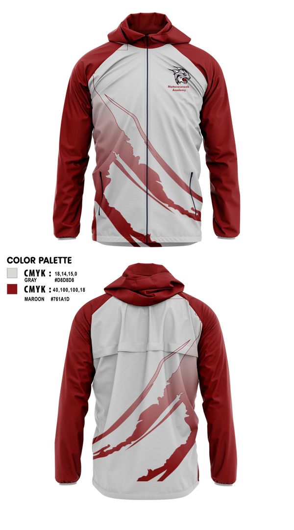 Windbreaker, Mattanawcook Academy Wrestling, Wrestling, Teamtime, Team time, sublimation, custom sports apparel, team uniforms, spirit wear, spiritwear, sports uniforms, custom shirts, team store, custom team store, fundraiser sports, apparel fundraiser