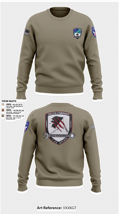 A Co. 1-25 AB 61275281 Crew Neck Sweatshirt - 3