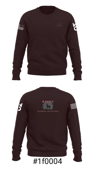 Crew Neck Sweatshirt, Reeds Outdoor Adventures, , Teamtime, Team time, sublimation, custom sports apparel, team uniforms, spirit wear, spiritwear, sports uniforms, custom shirts, team store, custom team store, fundraiser sports, apparel fundraiser