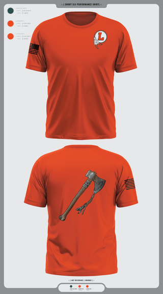 Short Sleeve Performance Shirt, Loudon NJROTC, Navy, Teamtime, Team time, sublimation, custom sports apparel, team uniforms, spirit wear, spiritwear, sports uniforms, custom shirts, team store, custom team store, fundraiser sports, apparel fundraiser