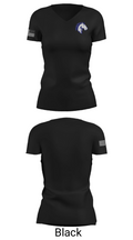 Mustangs Volleyball 81699513 Women's Short Sleeve V-neck Shirt - 38