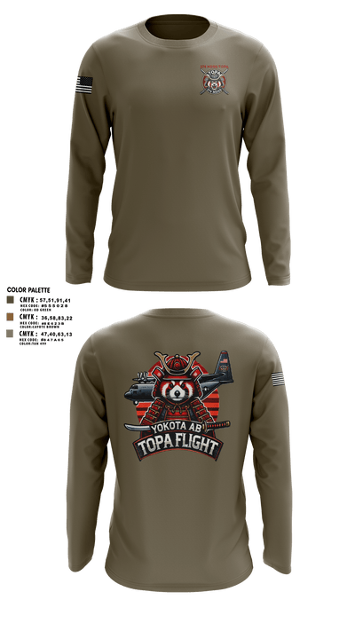 374 MDSS/TOPA 63351534 Long Sleeve Performance Shirt 110