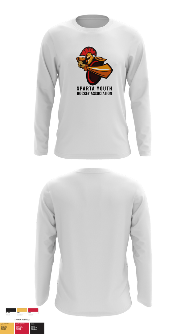 Long Sleeve Performance Shirt, Chippewa Youth Hockey Association, Ice Hockey, Teamtime, Team time, sublimation, custom sports apparel, team uniforms, spirit wear, spiritwear, sports uniforms, custom shirts, team store, custom team store, fundraiser sports, apparel fundraiser