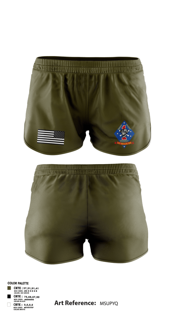 Ranger Panties, 1st Recon1st Recon, , Teamtime, Team time, sublimation, custom sports apparel, team uniforms, spirit wear, spiritwear, sports uniforms, custom shirts, team store, custom team store, fundraiser sports, apparel fundraiser