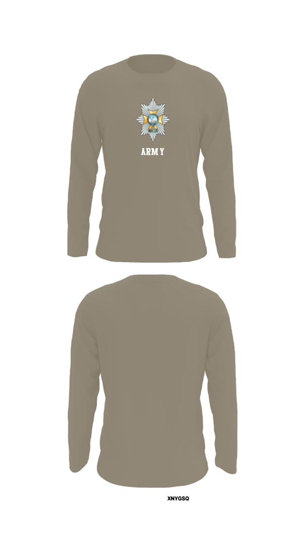 Long Sleeve Performance Shirt, Sherwood Foresters, Army, Teamtime, Team time, sublimation, custom sports apparel, team uniforms, spirit wear, spiritwear, sports uniforms, custom shirts, team store, custom team store, fundraiser sports, apparel fundraiser