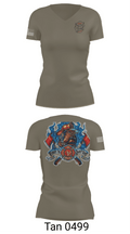 Golden Fire Dept. 85481633 Women's Short Sleeve V-neck Shirt - 68