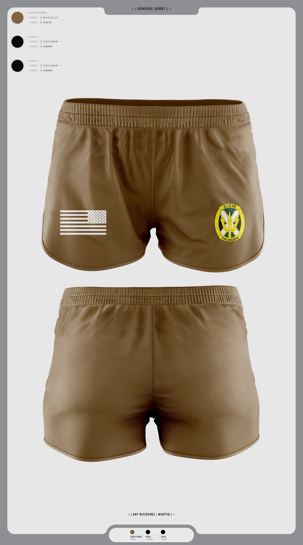 Womens Shorts, Charlie Company, National Guard, Teamtime, Team time, sublimation, custom sports apparel, team uniforms, spirit wear, spiritwear, sports uniforms, custom shirts, team store, custom team store, fundraiser sports, apparel fundraiser