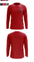 Andrews Wildcats 74502940 Long Sleeve Rash Guard Shirt - 4