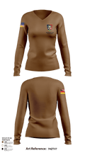 U.S. Army Health Clinic - Baumholder 42265508 Women's Long Sleeve V-neck Shirt - 152