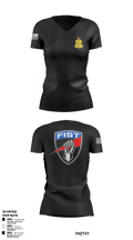 1-200 Infantry Women's Short Sleeve V-neck Shirt - 1
