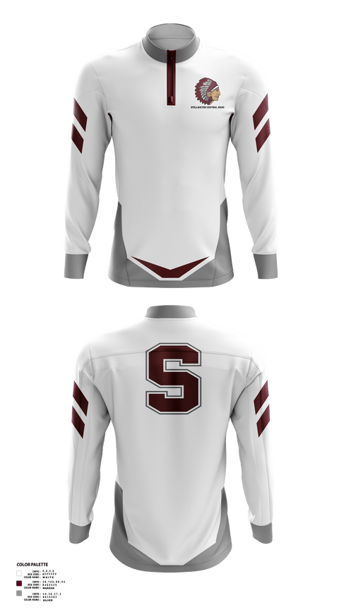 Quarter Zip Jacket, Stillwater Central High School Band, Spirit Store, Teamtime, Team time, sublimation, custom sports apparel, team uniforms, spirit wear, spiritwear, sports uniforms, custom shirts, team store, custom team store, fundraiser sports, apparel fundraiser