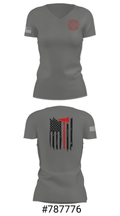 Okay Fire & Rescue 91150709 Women's Short Sleeve V-neck Shirt - 4