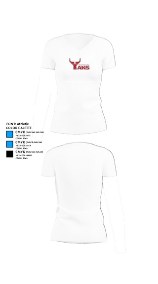 Womens Short Sleeve Vneck Shirt, Yakima Valley College Volleyball, Women's Volleyball, Teamtime, Team time, sublimation, custom sports apparel, team uniforms, spirit wear, spiritwear, sports uniforms, custom shirts, team store, custom team store, fundraiser sports, apparel fundraiser