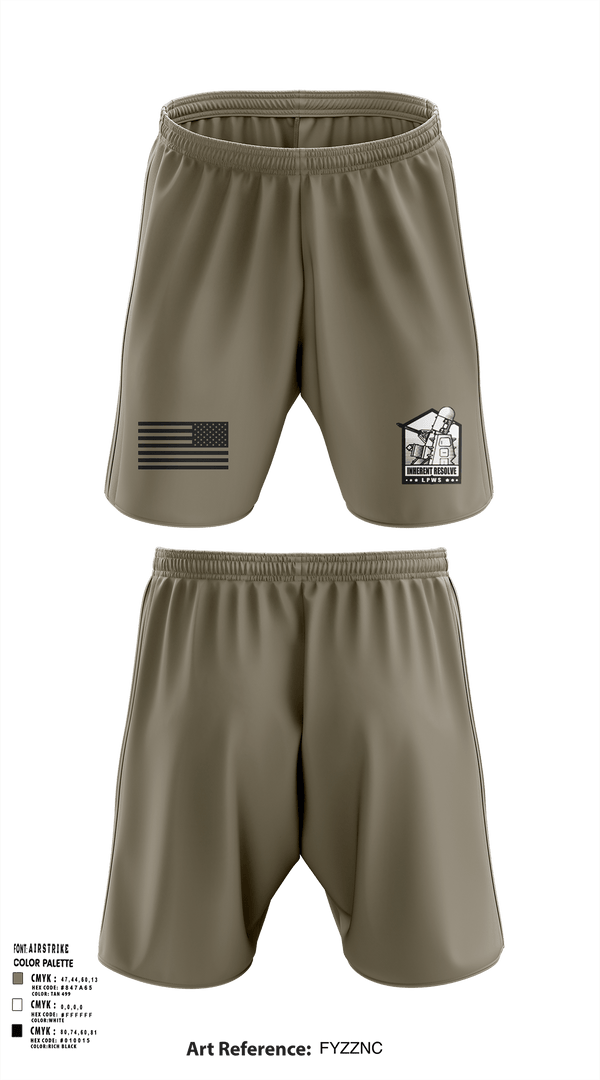 Athletic Shorts With Pockets, 1-144 FA BN, National Guard, Teamtime, Team time, sublimation, custom sports apparel, team uniforms, spirit wear, spiritwear, sports uniforms, custom shirts, team store, custom team store, fundraiser sports, apparel fundraiser