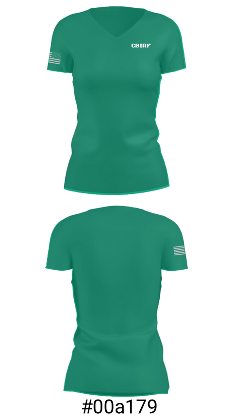 Women's Short Sleeve Vneck Shirt, CBIRF, , Teamtime, Team time, sublimation, custom sports apparel, team uniforms, spirit wear, spiritwear, sports uniforms, custom shirts, team store, custom team store, fundraiser sports, apparel fundraiser