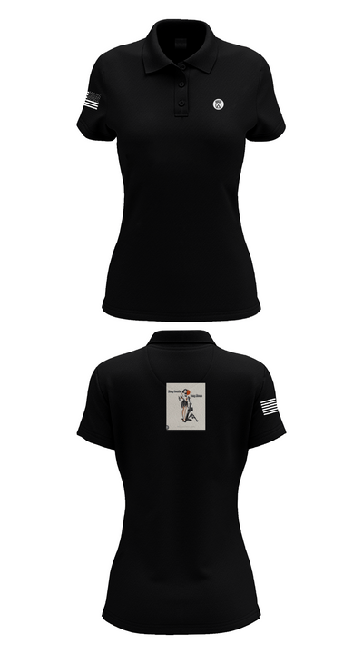 a-co 2-2in 3/10 62534223 Women's Short Sleeve Performance Polo  - 35
