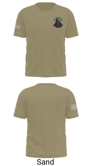 Short Sleeve Performance Shirt, 2nd Platoon Charlie Battery 5-4, Army, Teamtime, Team time, sublimation, custom sports apparel, team uniforms, spirit wear, spiritwear, sports uniforms, custom shirts, team store, custom team store, fundraiser sports, apparel fundraiser