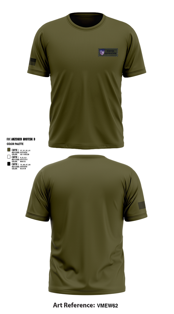 Short Sleeve Performance Shirt, NATO Winter Instructor Course, , Teamtime, Team time, sublimation, custom sports apparel, team uniforms, spirit wear, spiritwear, sports uniforms, custom shirts, team store, custom team store, fundraiser sports, apparel fundraiser