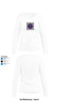 Pro Holmes Sports Basketball Academy 18738195 Women's Long Sleeve V-neck Shirt - 15