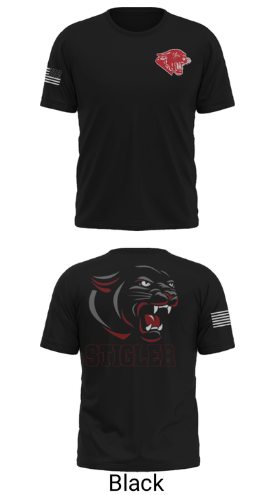 Stigler Middle School Cheer 10121480 Short Sleeve Performance Shirt - 30