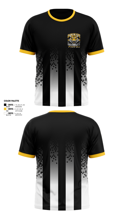 GRAMBLING STATE UNIVERSITY TIGERS 66650762 Short Sleeve Performance Shirt - 1