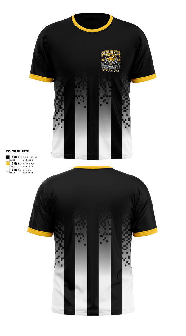 Short Sleeve Performance Shirt, GRAMBLING STATE UNIVERSITY TIGERS, Baseball, Teamtime, Team time, sublimation, custom sports apparel, team uniforms, spirit wear, spiritwear, sports uniforms, custom shirts, team store, custom team store, fundraiser sports, apparel fundraiser