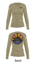 WAATS 15T10 CLASS 25-001 61882082 Women's Long Sleeve V-neck Shirt - 97