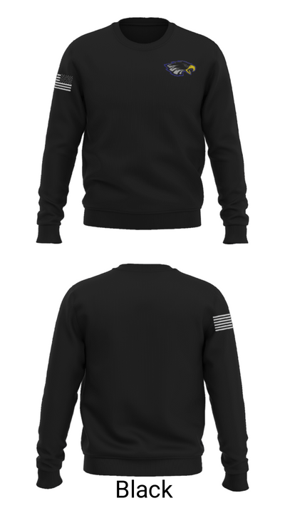 Brown County High School Softball 8213563 Crew Neck Sweatshirt - 9