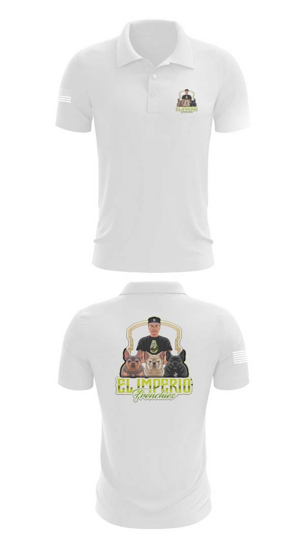 Short Sleeve Performance Polo, EL IMPERIO FRENCHIES, , Teamtime, Team time, sublimation, custom sports apparel, team uniforms, spirit wear, spiritwear, sports uniforms, custom shirts, team store, custom team store, fundraiser sports, apparel fundraiser