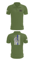 904th MP Det Military Working Dog 45495596 Short Sleeve Performance Polo - 47