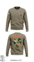 Det. 4 Tows and Scouts 4th Tank Battalion 82433945 Crew Neck Sweatshirt - 3
