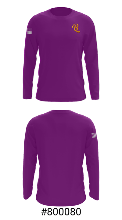 Tucumcari High School Softball 19476025 Long Sleeve Performance Shirt - 18