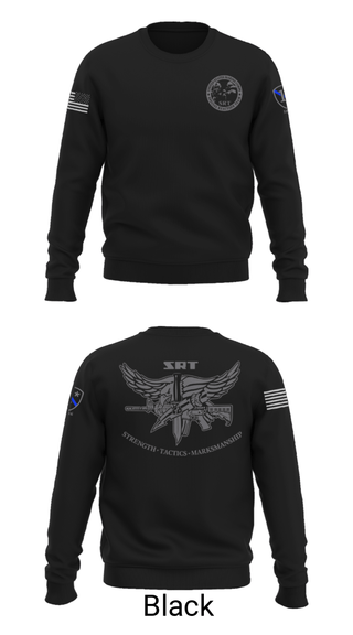 Crew Neck Sweatshirt, Special Reaction Team, Marines, Teamtime, Team time, sublimation, custom sports apparel, team uniforms, spirit wear, spiritwear, sports uniforms, custom shirts, team store, custom team store, fundraiser sports, apparel fundraiser