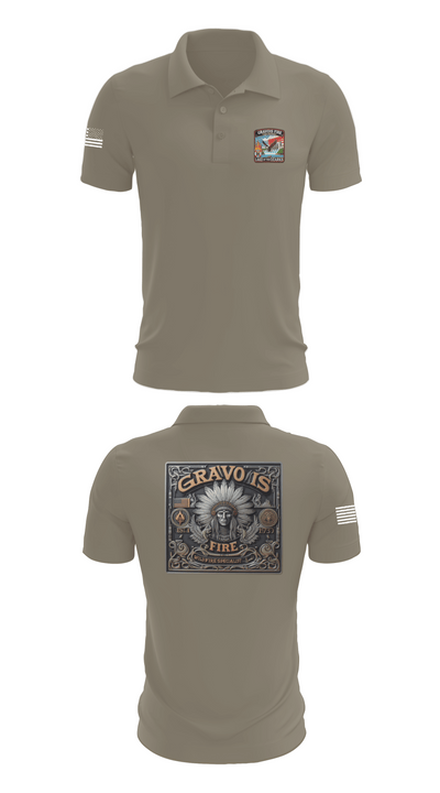 Gravois Fire Special Operations 80045989 Short Sleeve Performance Polo - 67