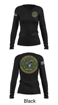 Veterans of the North 96790604 Women's Long Sleeve V-neck Shirt - 13