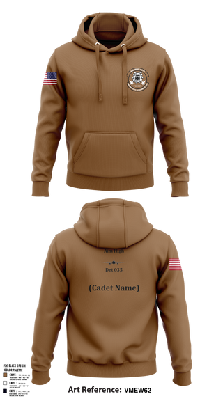 Hoodie, Detachment 035, Air Force, Teamtime, Team time, sublimation, custom sports apparel, team uniforms, spirit wear, spiritwear, sports uniforms, custom shirts, team store, custom team store, fundraiser sports, apparel fundraiser