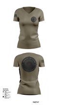 Detroit Tactical Firearms 87119150 Women's Short Sleeve V-neck Shirt - 51