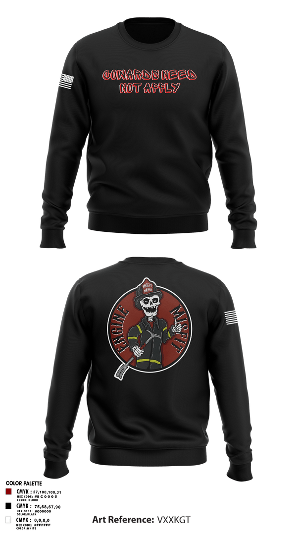 Crew Neck Sweatshirt, Engine 12, Fire Department, Teamtime, Team time, sublimation, custom sports apparel, team uniforms, spirit wear, spiritwear, sports uniforms, custom shirts, team store, custom team store, fundraiser sports, apparel fundraiser