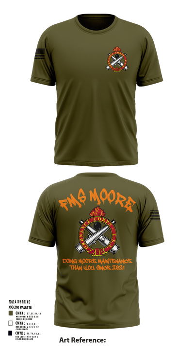 FMS Moore 83066116 Short Sleeve Performance Shirt - 125