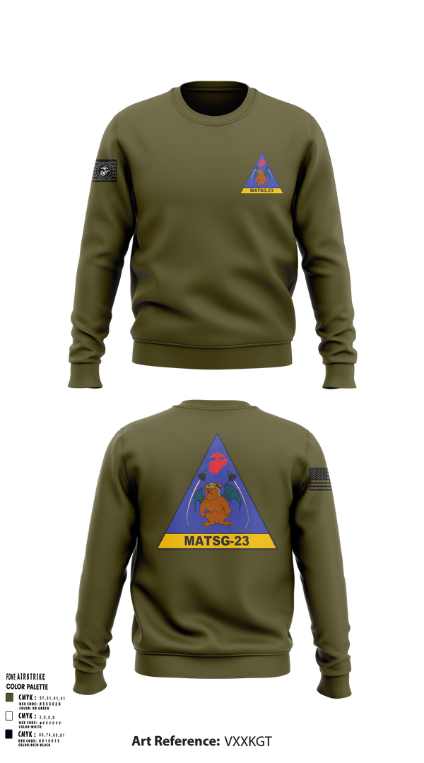 Crew Neck Sweatshirt, matsg-23, Marines, Teamtime, Team time, sublimation, custom sports apparel, team uniforms, spirit wear, spiritwear, sports uniforms, custom shirts, team store, custom team store, fundraiser sports, apparel fundraiser