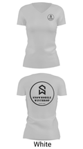 Snowmobile Winthrop 23990110 Women's Short Sleeve V-neck Shirt - 19