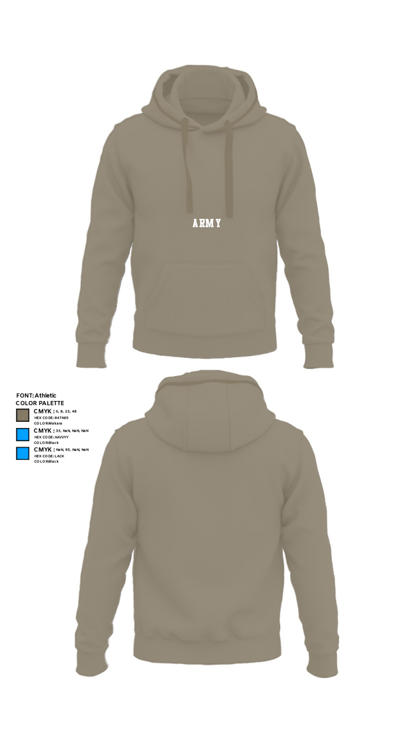 Hoodie, WHS JROTC BATTALION, Army, Teamtime, Team time, sublimation, custom sports apparel, team uniforms, spirit wear, spiritwear, sports uniforms, custom shirts, team store, custom team store, fundraiser sports, apparel fundraiser