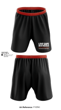 Live Safe New Mexico 90714430 Athletic Shorts With Pockets - 1