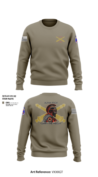 ALPHA ROCK 20137343 Crew Neck Sweatshirt - 92