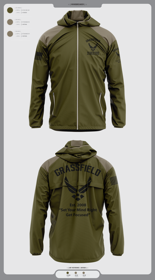 Windbreaker, C/SMSgt Pope, Air Force, Teamtime, Team time, sublimation, custom sports apparel, team uniforms, spirit wear, spiritwear, sports uniforms, custom shirts, team store, custom team store, fundraiser sports, apparel fundraiser