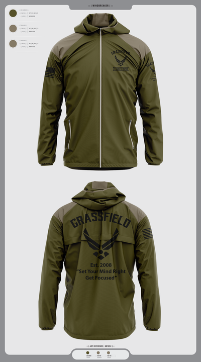 C/SMSgt Pope 93241026 Windbreaker - 1