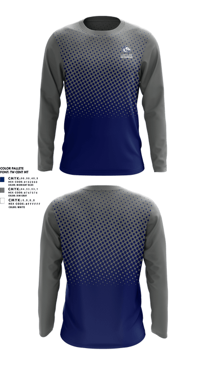 Coahulla Creek 61175197 Long Sleeve Performance Shirt - 10