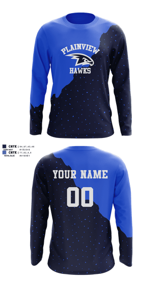 Long Sleeve Performance Shirt, Plainview Little League, Baseball, Teamtime, Team time, sublimation, custom sports apparel, team uniforms, spirit wear, spiritwear, sports uniforms, custom shirts, team store, custom team store, fundraiser sports, apparel fundraiser