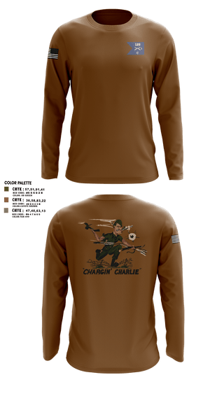 Long Sleeve Performance Shirt, C Co 1-125th IN, , Teamtime, Team time, sublimation, custom sports apparel, team uniforms, spirit wear, spiritwear, sports uniforms, custom shirts, team store, custom team store, fundraiser sports, apparel fundraiser