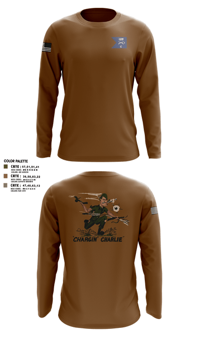 C Co 1-125th IN 33854609 Long Sleeve Performance Shirt 2